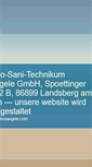 Mobile Screenshot of orthonaegele.com